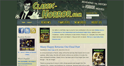 Desktop Screenshot of classic-horror.com