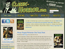 Tablet Screenshot of classic-horror.com
